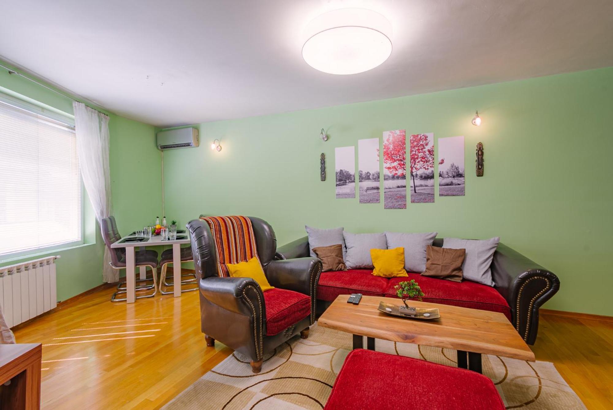 Top Center Spacious Apartment With Ac And Free Underground Parking Sofia Exterior foto